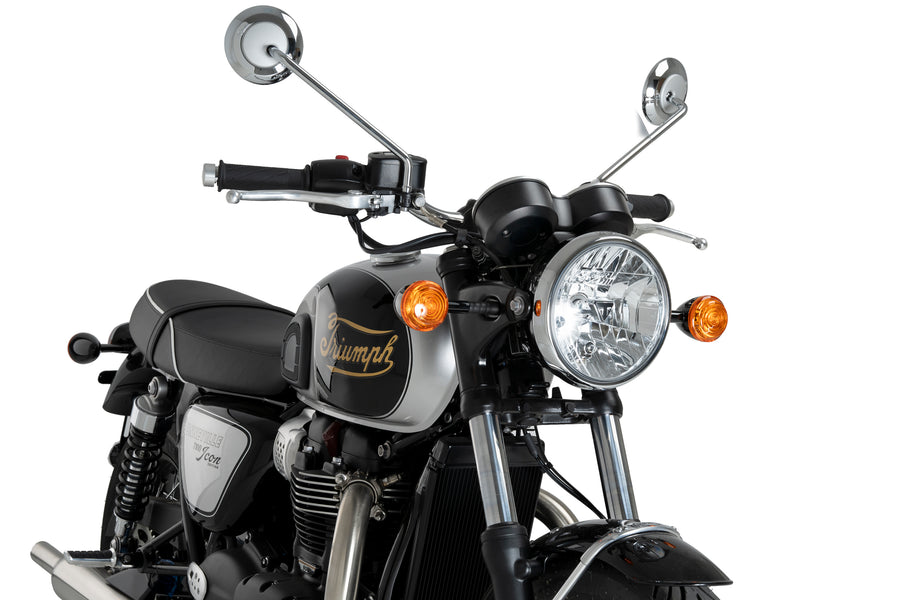 TRIUMPH BONNEVILLE T 120 BLACK [2025] – Crash pads R19 – Sort