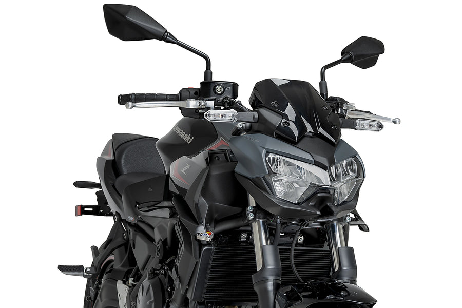 KAWASAKI Z 650 [2025] - D12 Spoiler | Sort | PUIG 22472N