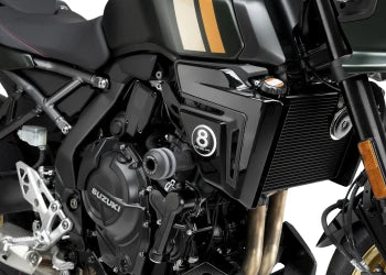 SUZUKI GSX-8TT [2025] – Adapter fodstøtte gummipude “Rider” – Sort