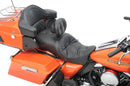 harley davidson touring [DRAG SPECIALTIES] – 2-up lædersæde, ryglæn kompatibel, touring-5