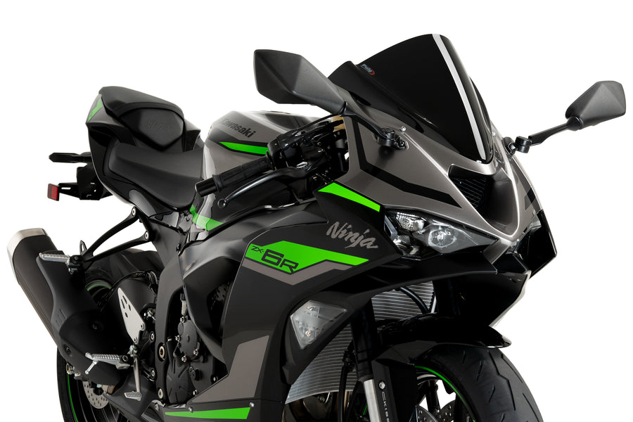 KAWASAKI ZX-6R NINJA [2025] – Z-Racing skærm – stærkt tonet