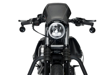HARLEY DAVIDSON SPORTSTER 883 IRON XL 883 N [2012] – ALU FRONTPLADE – SORT