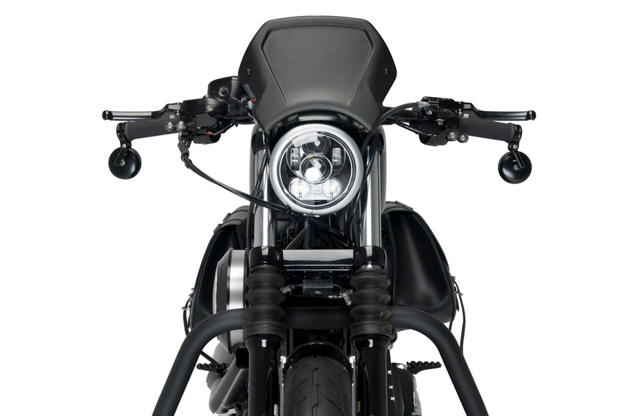 HARLEY DAVIDSON SPORTSTER 883 IRON XL 883 N [2012] – ALU FRONTPLADE – SORT
