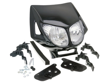 Derbi Senda R X-Race Trail '05 - '10 50 2T D50B0 - Scheinwerfermaske Doppeloptik