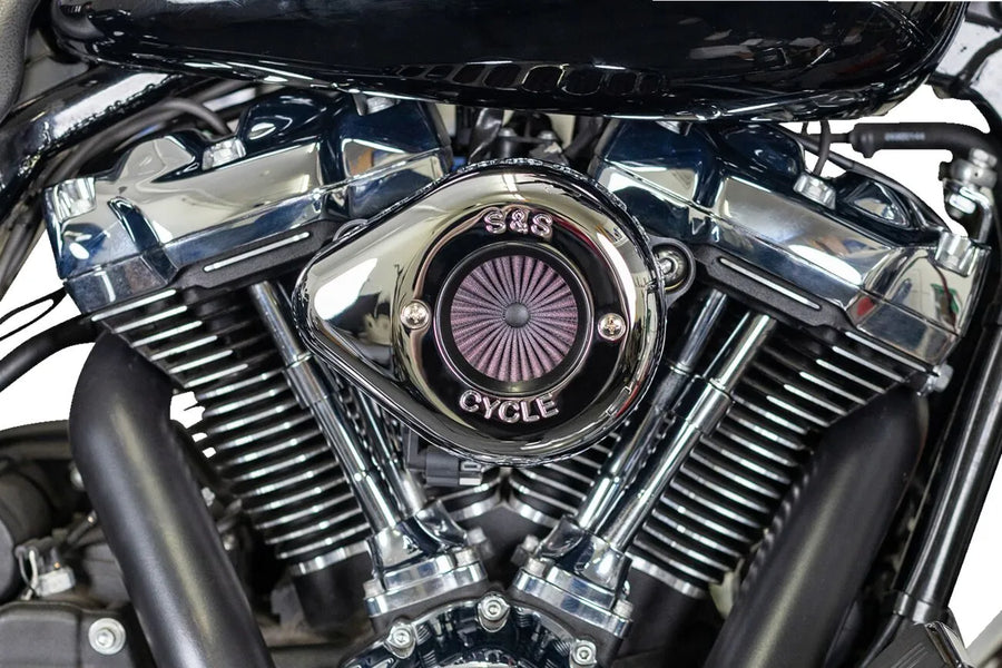 Harley-Davidson FXBR 1923 Softail Breakout 117 [2024] - Air Stinger Stealth Luftfiltersatz – Oberfläche: Silber – Bild 4