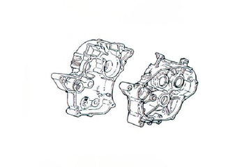 Beta RR Enduro 50 2T - motorhus original reservedel