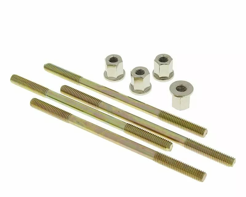 Yamaha DT 125 [Naraku] -Screw Sæt cylinder inklusive nødder-4 dele