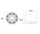 Honda CB 900 Hornet – Angel Eye Forlygte Sort