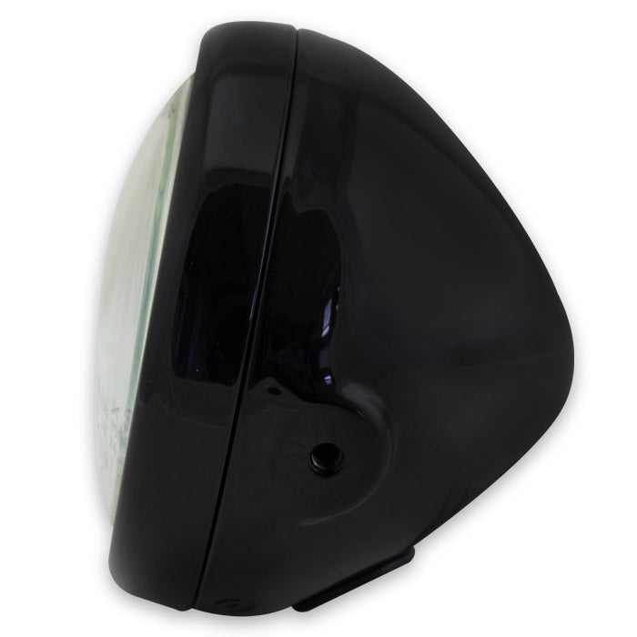 Moto Guzzi V7 – H4 forlygtekugle 5¾ tommer sort