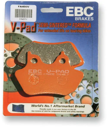 BRAMMO EMPULSE R [EBC] – Halbgesinterte „V“-Bremsbeläge vorne