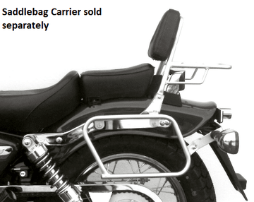 Honda CA 125 Rebel [1995-2001] - Sissybar mit Gepäckträger chrom