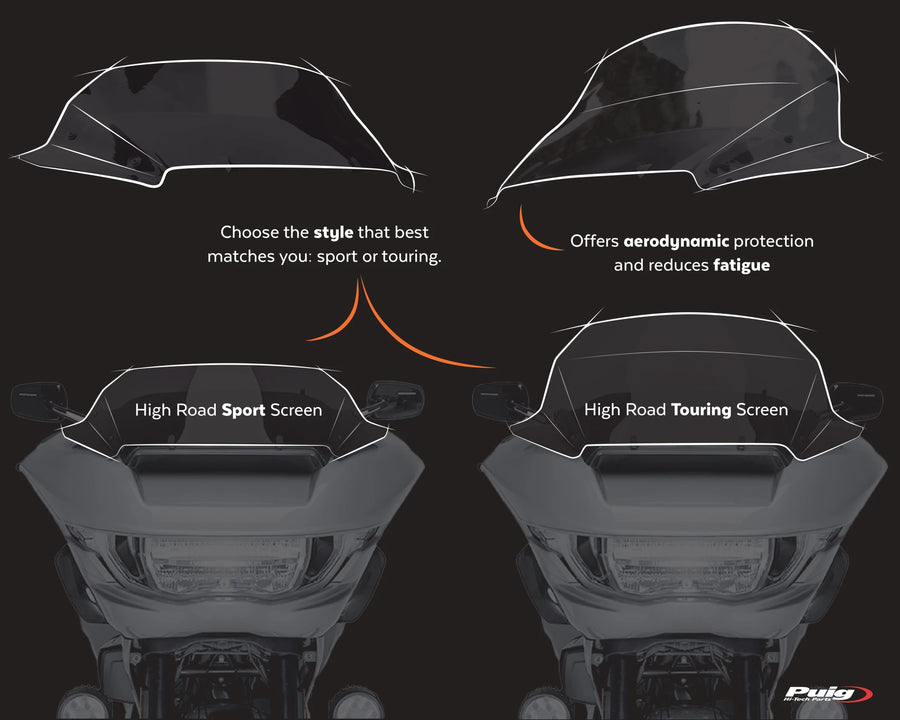 HARLEY DAVIDSON STREET GLIDE FLHX [2025] – High-Road Touring – Stærkt tonet