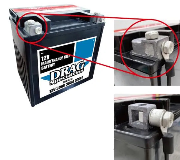 California 1000 [DRAG SPECIALTIES] – Vedligeholdelsesfrit batteri