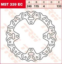 Kawasaki Klx 450 R [2014-2018, 2020-2024] - BREMSSCHEIBE SHARK FIXED – Bild 3