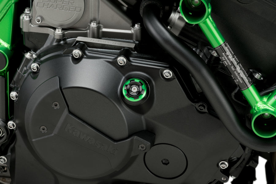 KAWASAKI Z H2 [2025] – Motorolieaftapningsprop TRACK – Sort