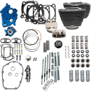 Harley-Davidson FLHCS 1923 Softail Heritage Classic Solo 117 [2026] - 132" Power Package Motorleistungs-Kit – Oberfläche: Schwarz, Hervorgehobene Lamellen – Bild 10