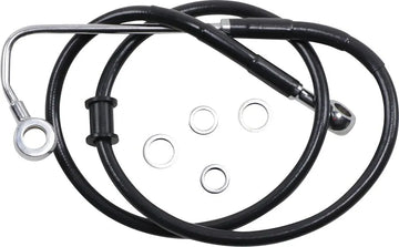 harley davidson flstc [DRAG SPECIALTIES] - Forlænget bremseslange i rustfrit stål