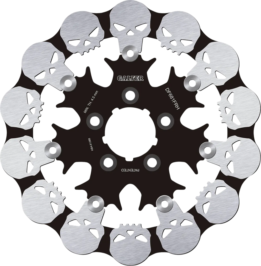 Harley-Davidson Xl 883 R Roadster [2006-2007] - Skull Bremsscheibe – Bild 2