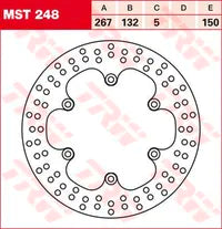Yamaha Rd 350 LC [1985, 1991, 1992-1995] - Bremsscheibe – Bild 8