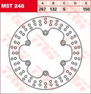 Yamaha Rd 350 LC [1985, 1991, 1992-1995] - Bremsscheibe – Bild 8