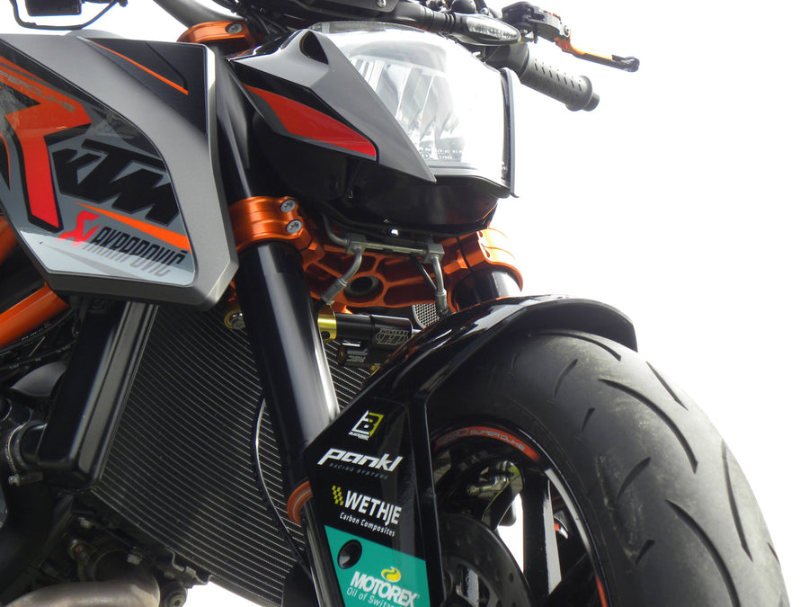 Ktm 1290 SUPER DUKE GT, 1290 SUPER DUKE R [HYPERPRO] – Lenkungsdämpfer-Montagesatz, Gold (MK-KT12-B002)