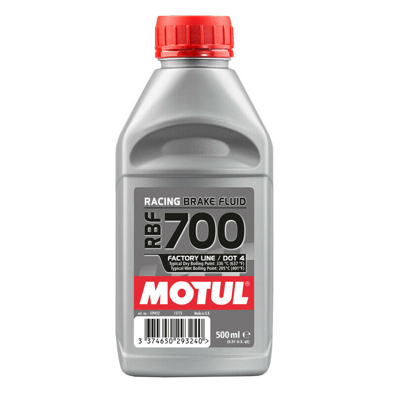 RBF 700 Dot 4 Racing Brake Fluid 500ml X12 [Motul]