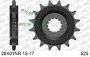 SUZUKI GSX S 1000 [2016] - Kettenkit 525 XHR4 - 17/44-116 - Standard Kettenrad Stahl