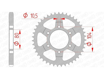 Kawasaki Versys 1100 SE [2025-2026] - Kettenkit 525 XHR4 - 15/42-116 - Standard Kettenrad Stahl