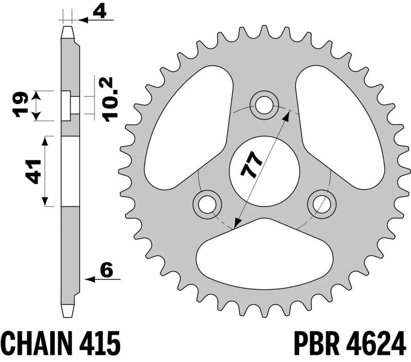 CF Moto 675 SR-R [2025-2026] - Kettenkit 520 XSR4 - 15/48-114 - Standard Kettenrad Stahl