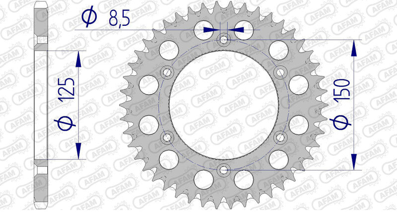 HUSQVARNA FS 450 [2023-2026] - Kettenkit 520 XSR4 - 14/46-116 - Standard Kettenrad Alu