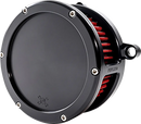 Harley-Davidson FLHLT 1923 Street Glide 3 117 [2026] - BA Luftfilterkit – Oberfläche: Schwarz, Rot – Bild 1