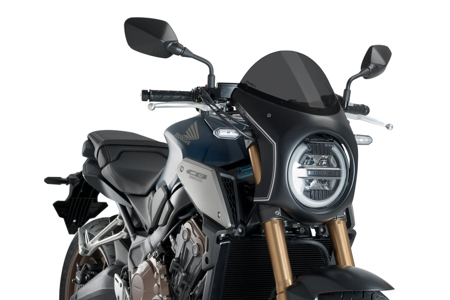 HONDA CB 650 R NEO SPORTS CAFE [2023] – Retro Fairing Screen – Sort