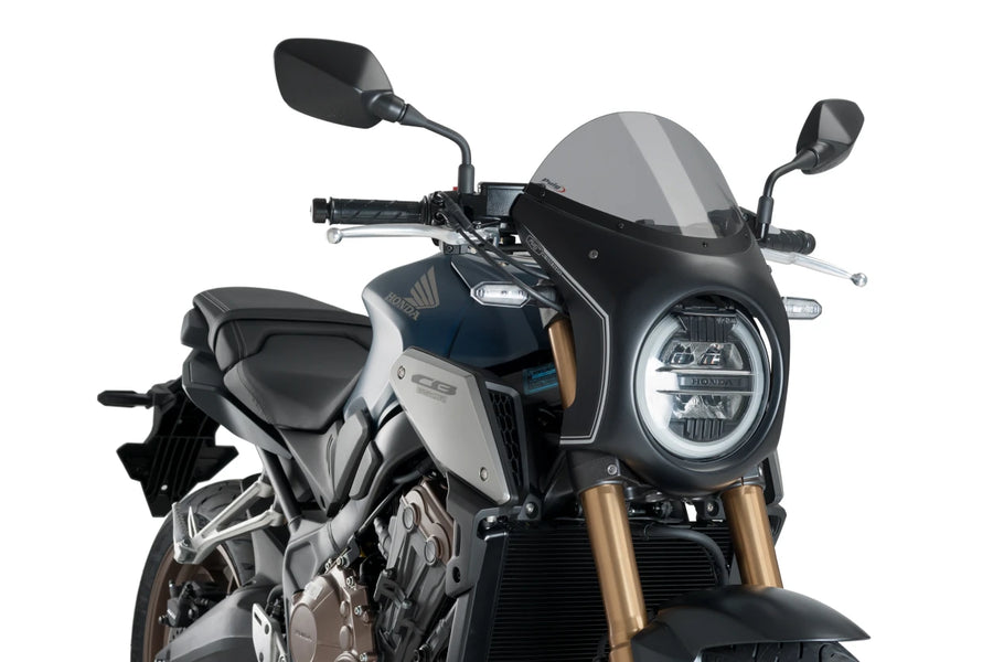 HONDA CB 650 R NEO SPORTS CAFE [2023] – Retro Fairing Screen – Sort