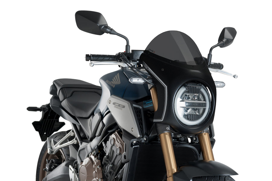 HONDA CB 650 R NEO SPORTS CAFE [2023] – Retro kåbeskærm – Gennemsigtig