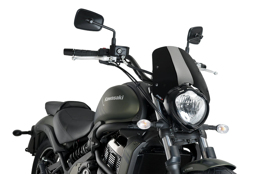 KAWASAKI VULCAN S [2025] - Ny generation af sportsforrude | Sort | PUIG 3175N