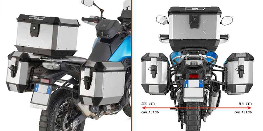 CF MOTO 450 [2024-2025] - Specifik etuiholder til MONOKEY sidetasker