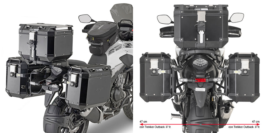 HONDA NX 500 [2024-2025] - Quick release sidetaskeholder