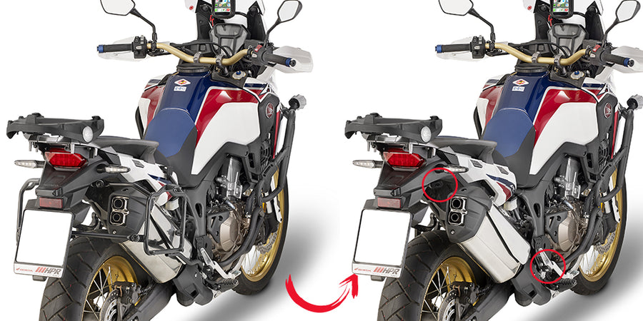 HONDA CRF 1000 L AFRICA TW [2016-2017] - Quick release sidetaskeholder