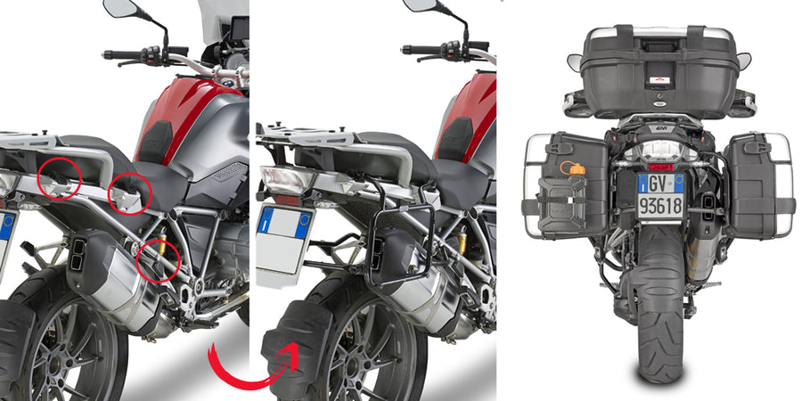 BMW R 1200 GS ADVENTURE [2014-2018] - Quick release sidekasseholder