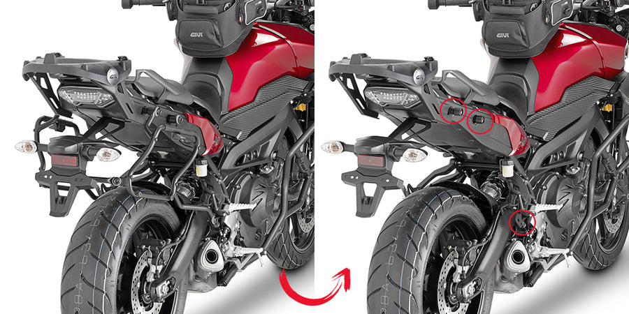 YAMAHA MT 09 TRACER [2015-2017] - Quick release sidetaskeholder