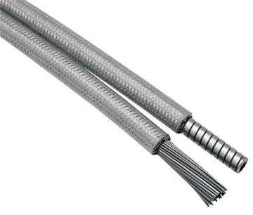 harley davidson fxs [MOTION PRO] – Armor Coat flettet koblingskabel i rustfrit stål - 0
