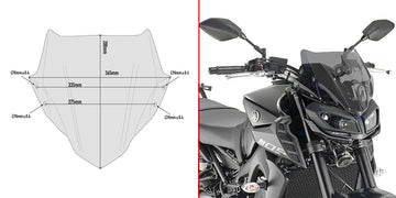 YAMAHA MT 09 MT 09 SP MT 09 TRACER [2017-2020] - Specifik forrude
