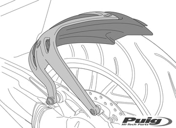 BMW F 900 GS ADVENTURE [2024-2025] - Baghjulsafdækning