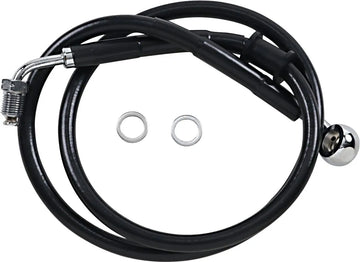 harley davidson flfb [DRAG SPECIALTIES] – Forlænget bremseslange i rustfrit stål