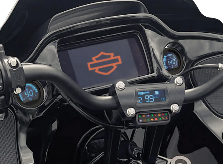 harley davidson softtail street bob fxbb [KOSO NORTH AMERICA] - D2 instrumentsæt