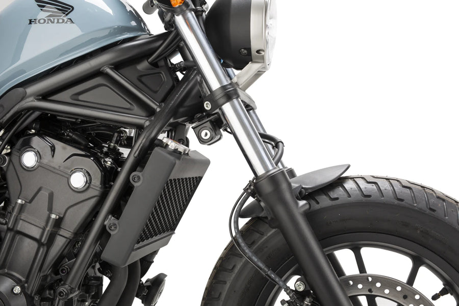 HONDA CMX 500 REBEL SE [2025] – FORSkærm AF fræset metalplade – Sort