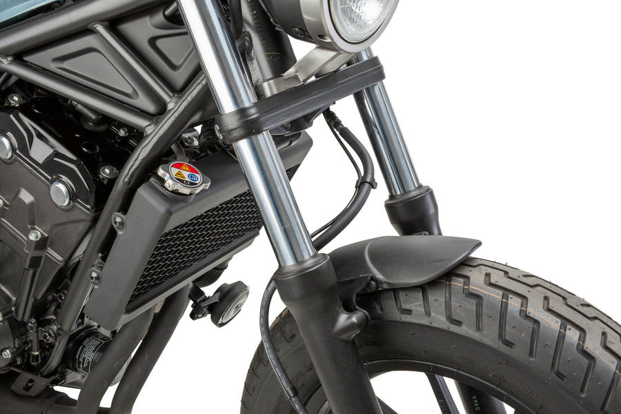 HONDA CMX 500 REBEL SE [2025] – FORSkærm AF fræset metalplade – Sort