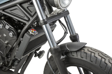 HONDA CMX 500 REBEL SE [2025] – FORSkærm AF fræset metalplade – Sort - 0