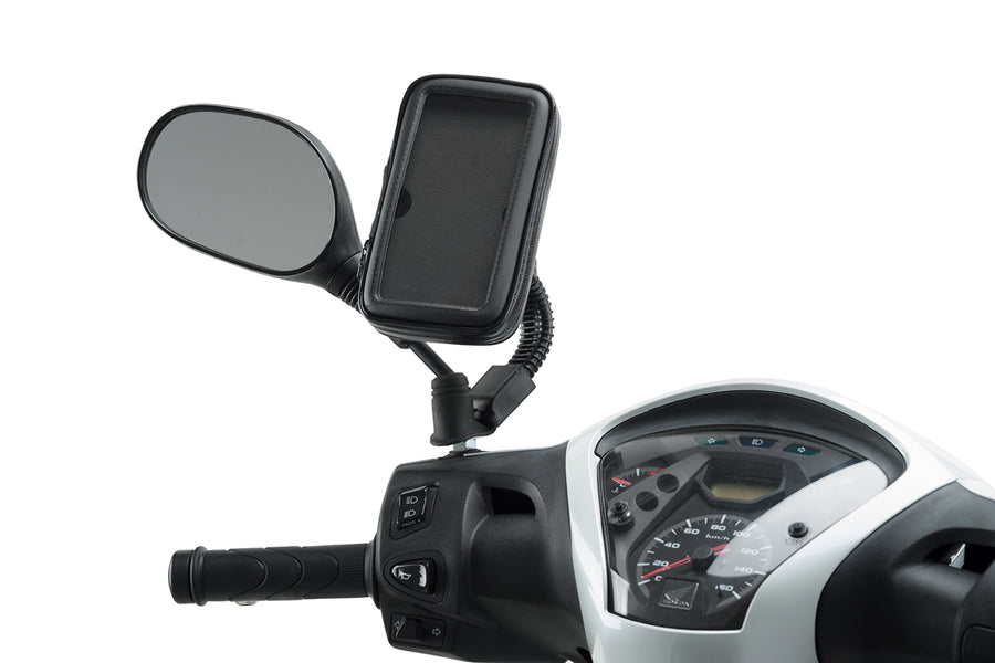 SYM SYMPHONY SR 50 [2025] – Mobiltelefonholder og beskyttelsescover – Sort