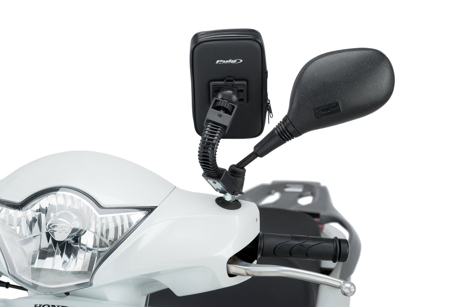 SYM SYMPHONY SR 50 [2025] – Mobiltelefonholder og beskyttelsescover – Sort